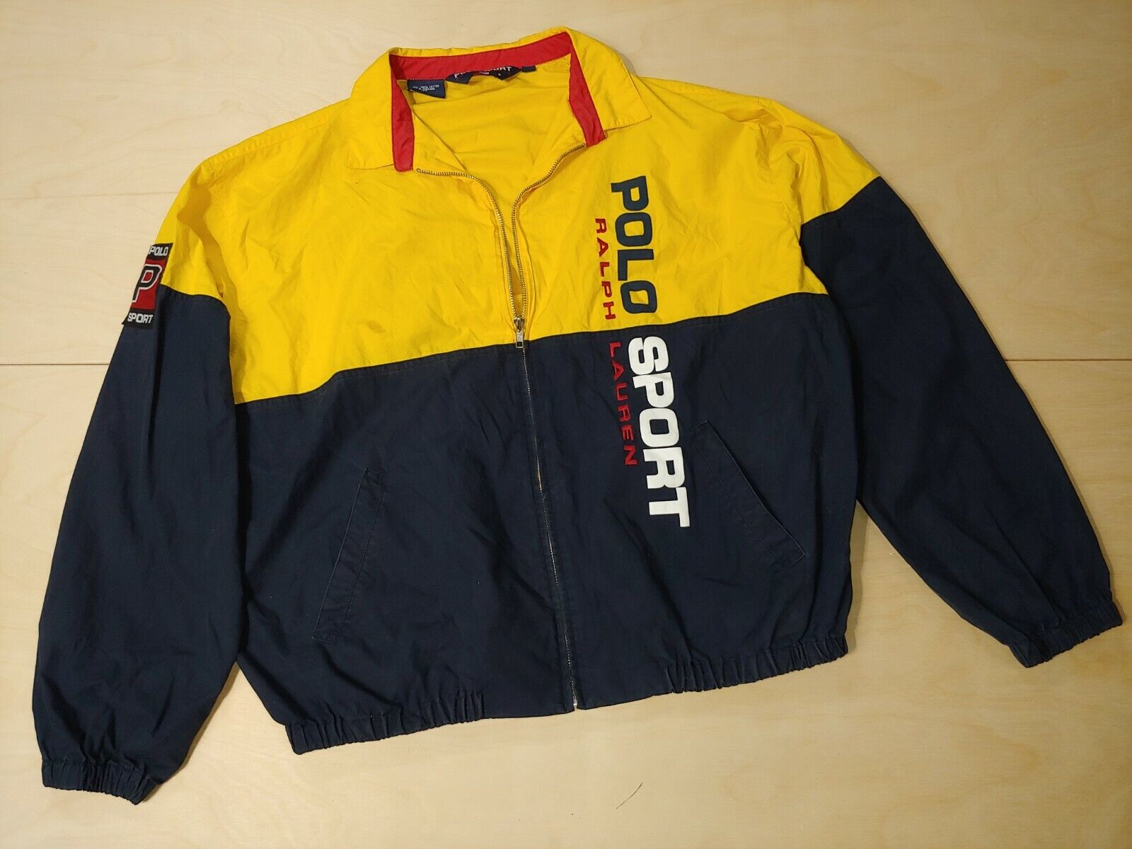 Vintage 90's Polo Sport Ralph Lauren Light Windbr… - image 1