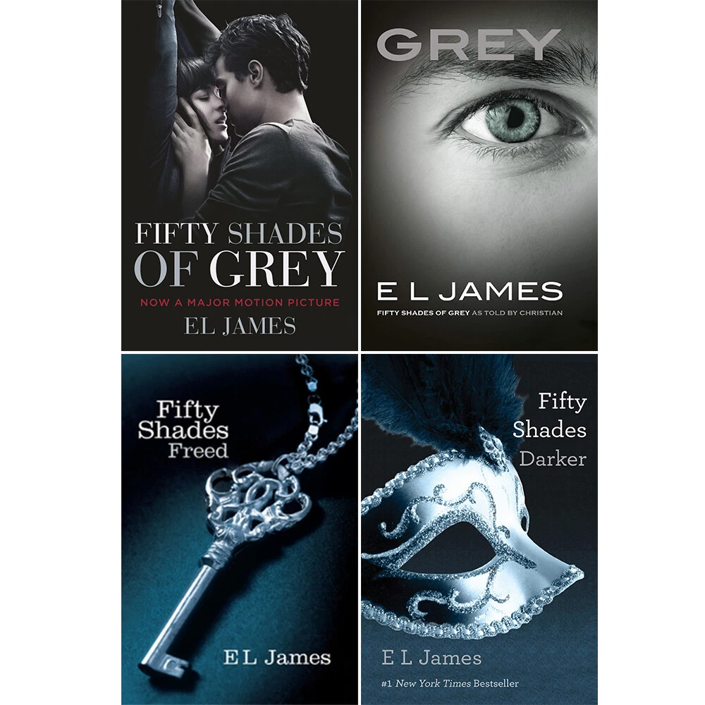 Fifty Shades Of Grey 4 E L James Fifty Shades of Grey Series Collection 4 Books Set, Fifty Shades Freed | eBay