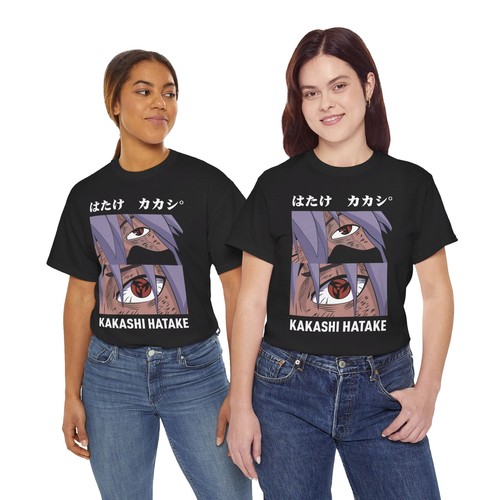Kakashi T-Shirt Naruto Madara Sasuke Itachi Uchiha Anime Unisex Tee Shirt Manga - Picture 18 of 20