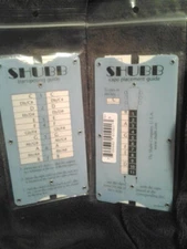 Shubb TG1 Guitar Chord Transposing Chart and Capo Placement Guide