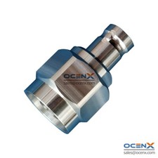 N Male to BNC Female Stainless Steel Adapter 4GHz VSWR 1.15 N-BNC for Test