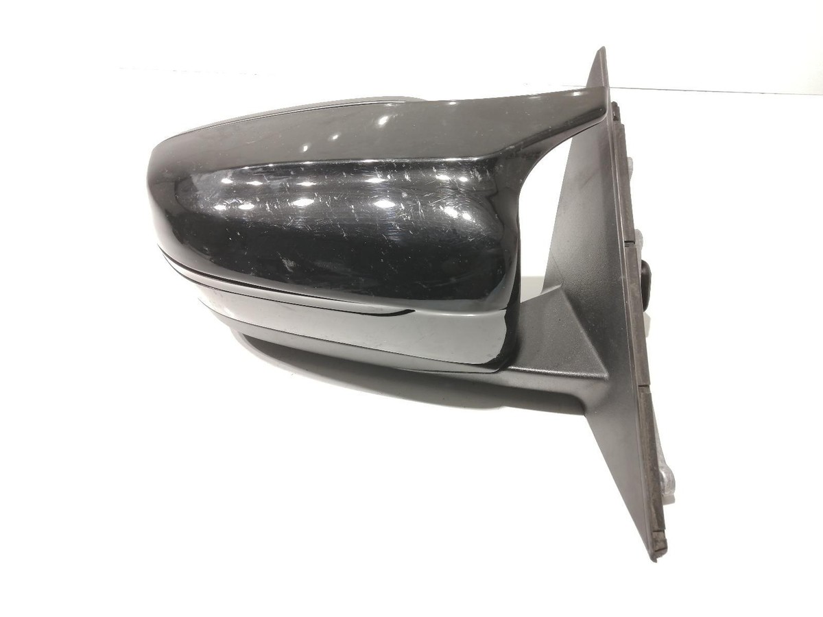 BMW 5 SERIES Door Mirror Drivers Side 2017 Diesel E1041404 SCHWARZ 