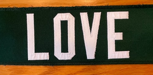 Authentic Green Bay Packers LOVE Jersey Name Plate *NOT JORDAN LOVE* - Picture 3 of 10