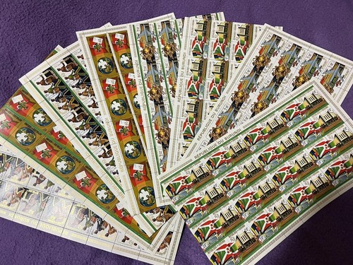 20x Burundi - 1974 - Postal UPU - Full Sheet - 1/2 Folded Stamps Timbres MNH** - 第 1/1 張圖片