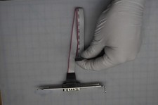 Motherboard DB9 RS232 COM Port Serial to IDC 10Pin Connector Cable LP Bracket