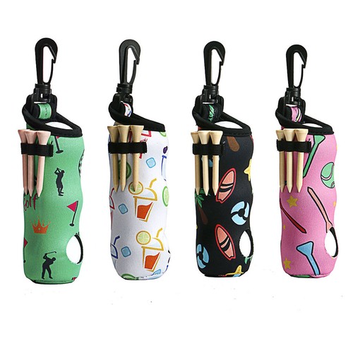 Borsa per palline da golf resistente con fibbia girevole a scatto da appendere allo zaino 4,5 cm x 14 cm - Foto 7 di 10
