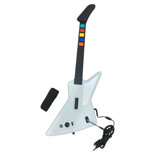 Guitar Hero Xbox 360 X-Plorer Wired Guitar Controller 95065 RedOctane - TESTED - Picture 2 of 7