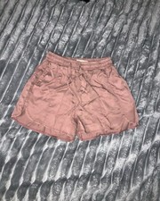 Wishlist Bottoms Women’s Size Small Shorts Mauve Pull On Draw String High Waist