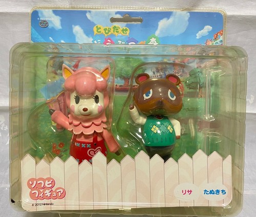 Animal Crossing : Reese & Tom Nook Figure set Nintendo 2012
