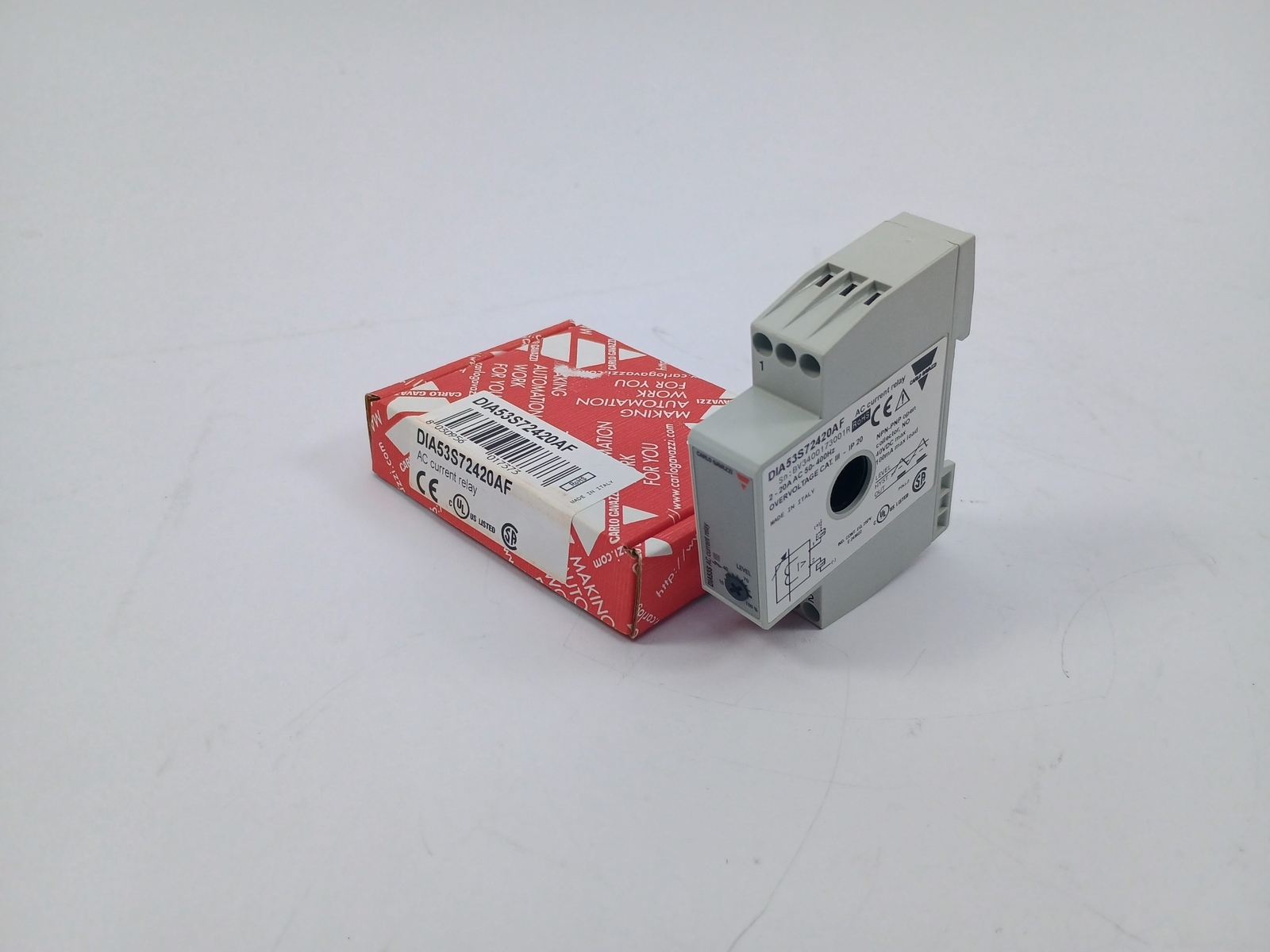 Carlo Gavazzi DIA53S72420AF AC Current Relay