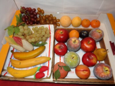 趣味 FRUiTS No.27 ANTIQUE 27 REALISTIC ARTIFICIAL DECORATIVE FRUITS & VEGETABLES