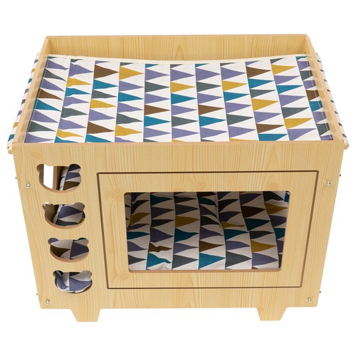 Cuccia per gatti 55 * 40 * 44 cm letti per gatti beige cuccia per animali domestici per gatti - Foto 9 di 24