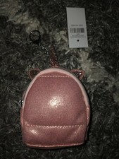 Justice Mini keychain/bag charm coin Purse new Unicorn