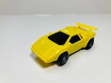 TYCO LAMBORGHINI Slot Car ~ SOLID YELLOW ~ BRAND NEW~ Collector Grade ~ MINT