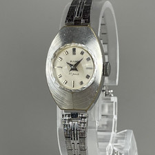 Orologio RADO Vintage Donna 19mm Carica Manuale Quadrante Argento Cinturino A...