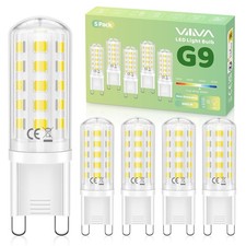 Ampoule LED G9 Blanc Froid 6000K, 3W Équivalent 35W Halogène, 350lm, CRI ≥80