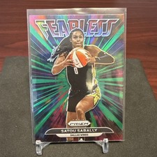 2022 Panini Prizm WNBA Fearless #6 Satou Sabally Dallas Wings B05