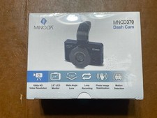 Minolta MNCD370 12MP Full HD 3" LCD Screen Dash Camera,  MNCD370