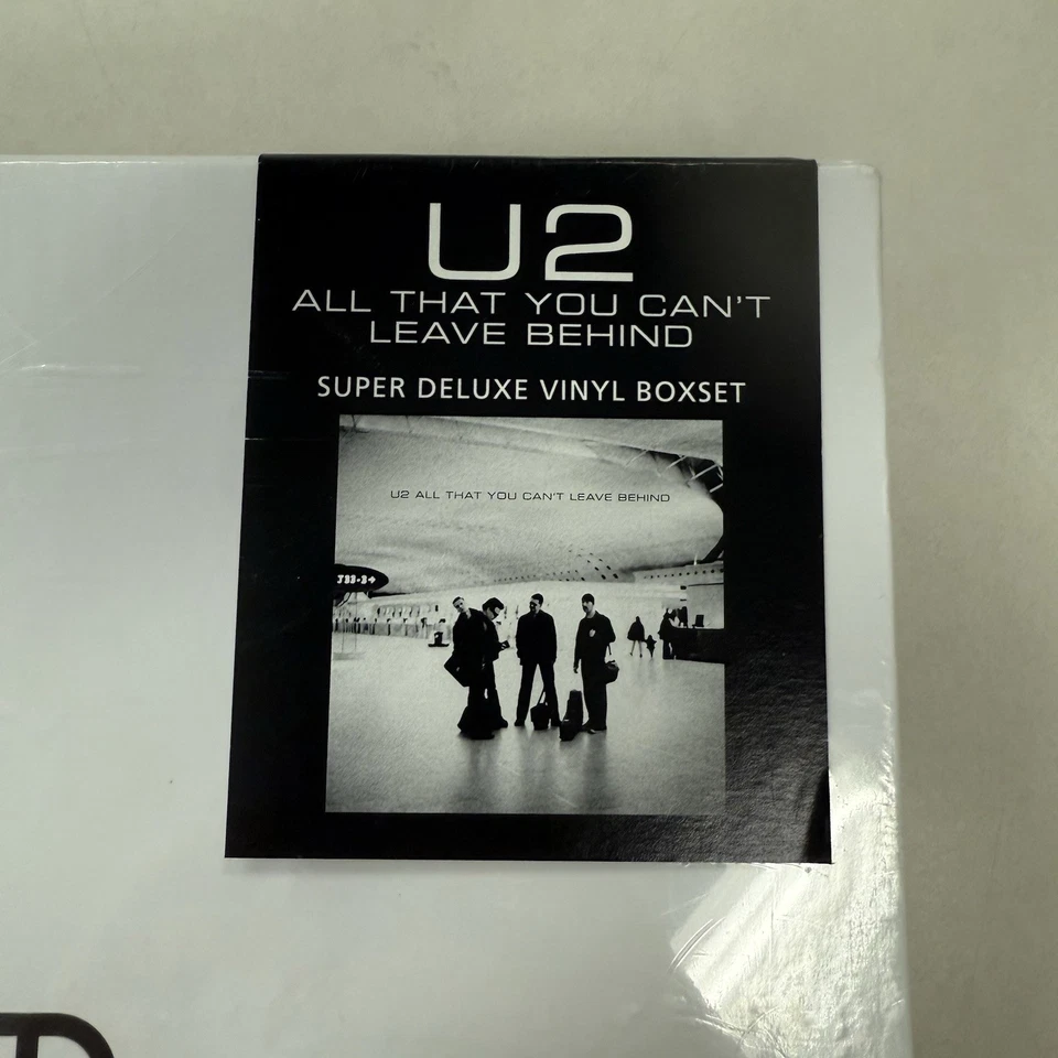 U2 All That You Can’t Leave Behind Vinyl 20th Deluxe Edition Box Set New Sealed - Image 2 of 4