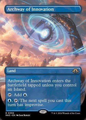 Archway of Innovation Extended Art #350 (NM) - MTG - MH3 Magic The Gathering