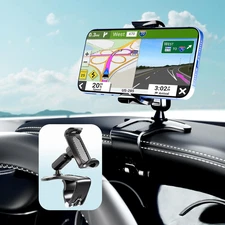 Phone Mount for Car Dashboard, 360 Degree Rotation Universal Cell Phone Holder f