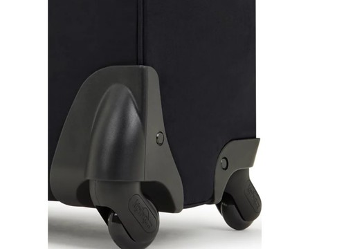 KIPLING Darcy Small Nylon Carry-on Suitcase Rolling Luggage BLACK 21"x14"x9" - Picture 6 of 10