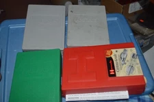 LOT#111  4 PC. RCBS & HORNADY EMPTY RELOADING STORAGE BOXES