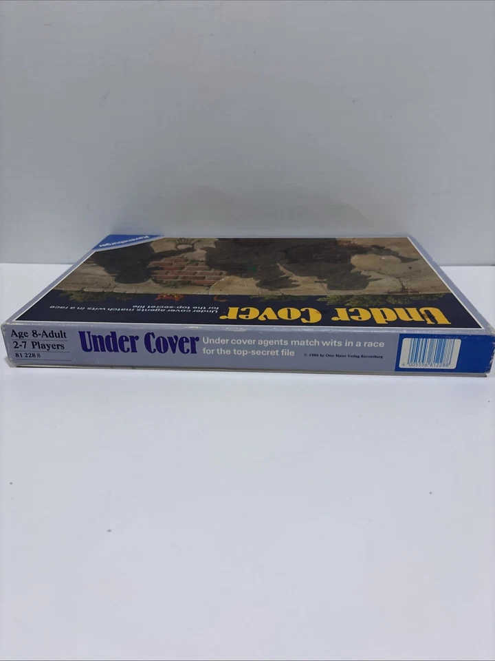 Under Cover Ravensburger Board Game Vintage 1986 Complete VG+ - Image 4 of 4