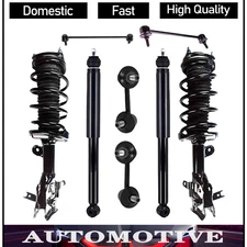 OE Front Struts & Rear Shocks W/Sway Bar for 2013-2015 Honda Civic Lifetime Warr