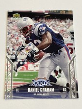 2005 Upper Deck Super Bowl XXXIX Football #14 - Daniel Graham - Patriots