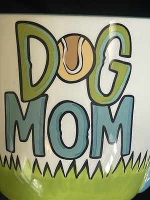  GLORY HAUS Kalyn Dunks  DOG MOM  Coffee Mug 16oz Capacity 4.5 H New FREE SHIP