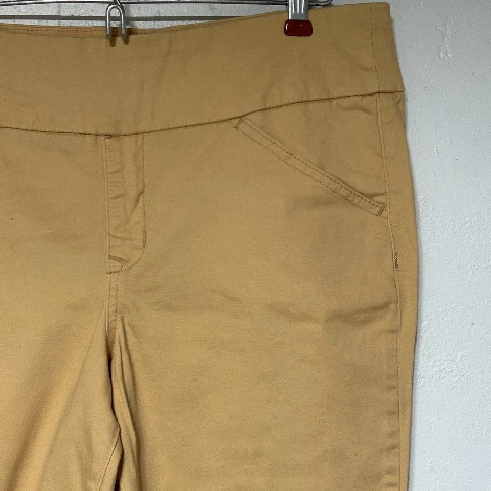 Pantalones capri ajustados JAG para mujer melocotón talla 16 Foto 3 de 4