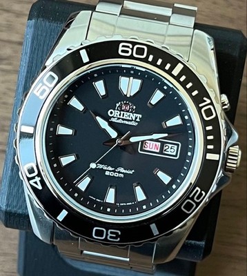 Orient MAKO XL Watch Diver Style 200m Black Dial Authentic | eBay