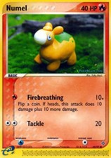 Heavily Played, English Pokemon Regular Numel - 69/97 - Common EX Dragon on eBay