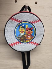 Vintage Sesame Street Bert  Ernie Insulated Lunchbag Or Small Backpack