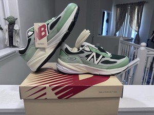 New Balance 990 v6 Men\'s Size 9.5D Mint Green Suede Athletic Shoes U990AB6 Shop New Balance 990v6 U990AB6 green | SNIPES USA main image 3