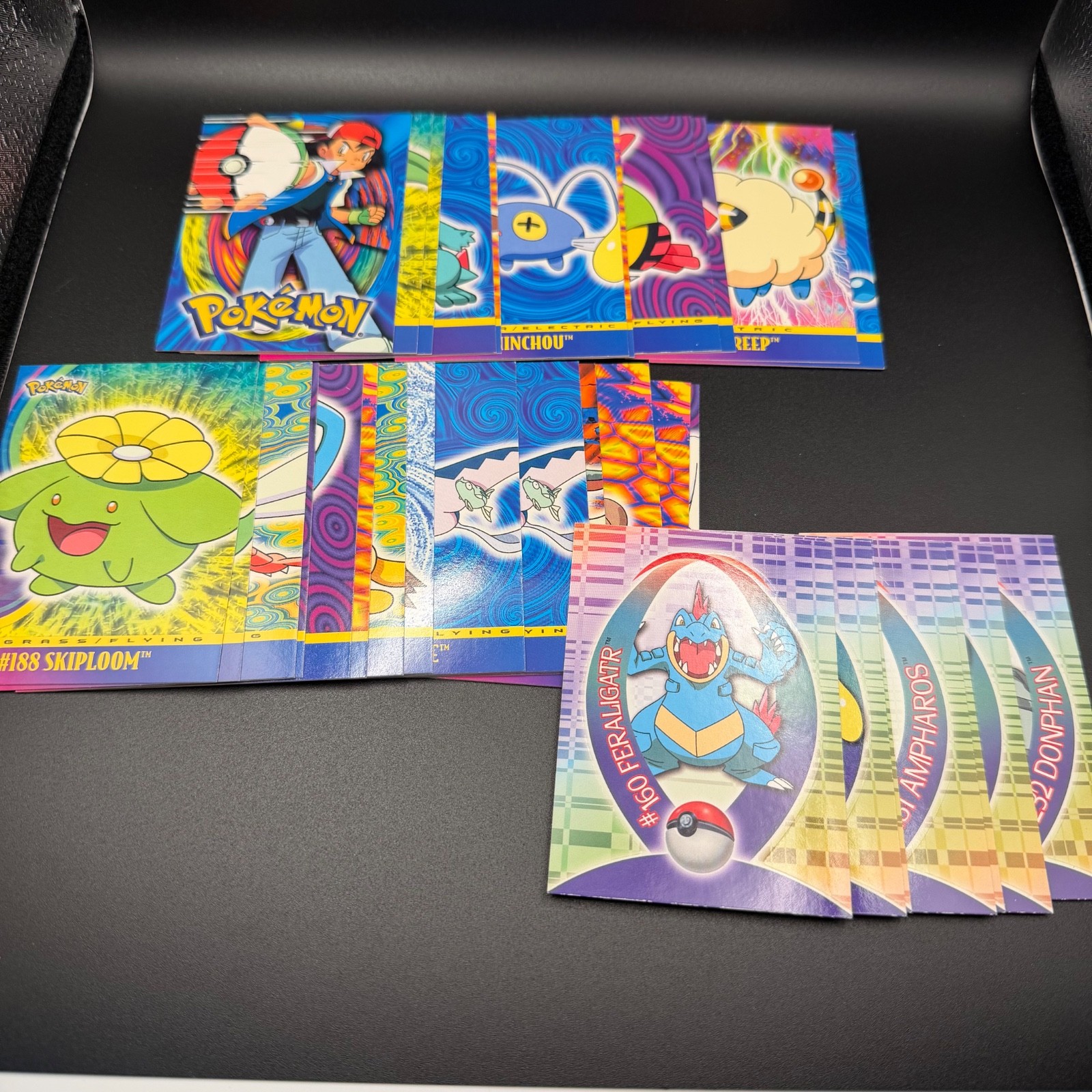 2001 Topps Pokemon Johto Series 1 Cards and Stickers You Pick!
