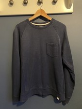 Norse Projects Sweatshirt Mens Medium Navy Blue Crew Neck Sweater Jumper Ketel