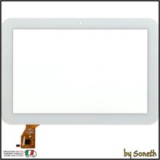 VETRO TOUCH SCREEN PER MEDIACOM SMARTPAD 101S2 M-MP101S2 BIANCO