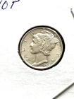 Mercury Dime 1940-P BU  Full Split Bands