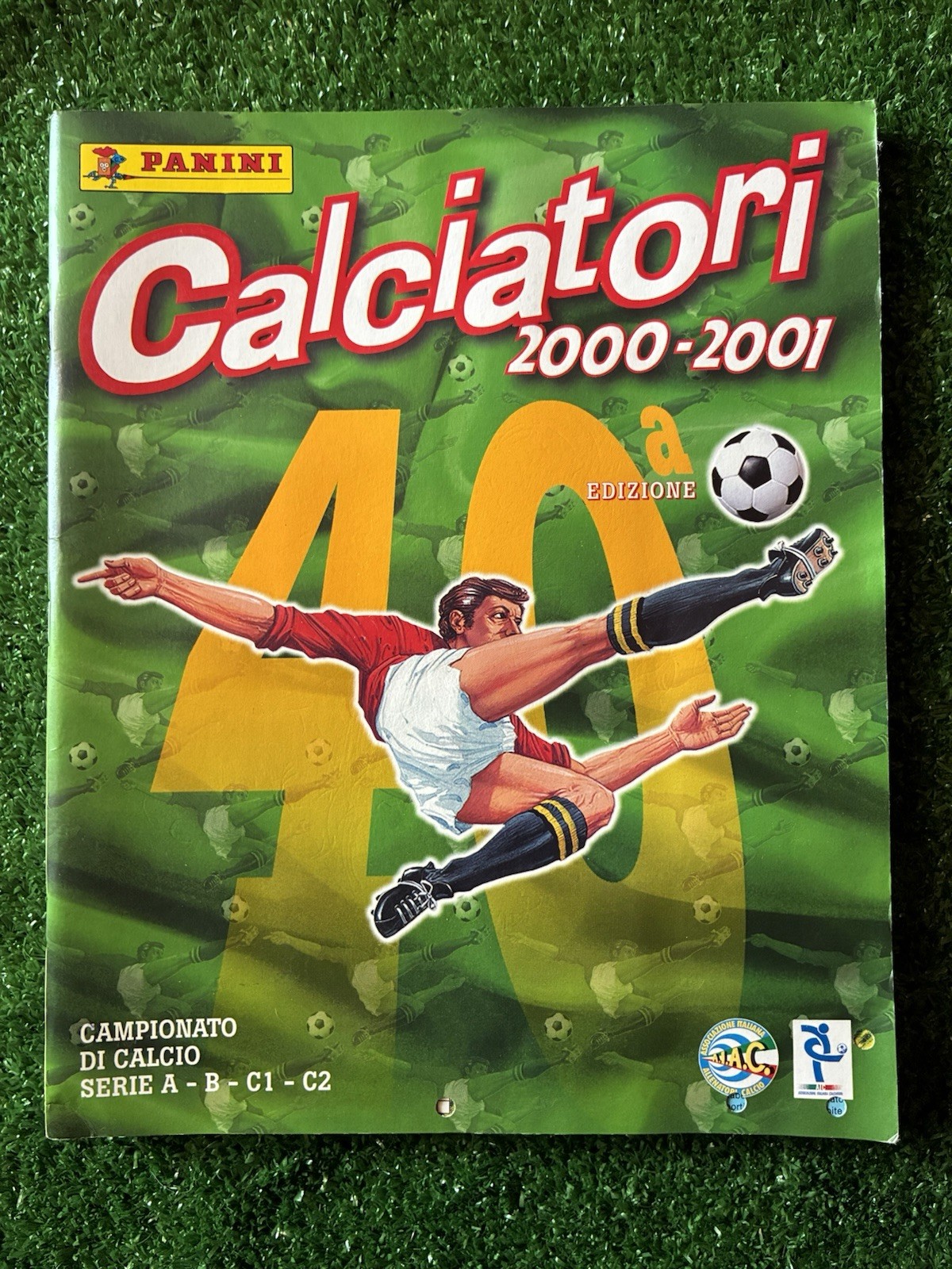 Panini Album Figurine Calciatori 2000-2001 40a Edizione Campionato Italiano