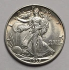 1938 Walking Liberty Half Dollar BU
