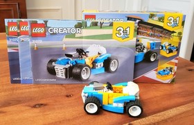 LEGO Creator 3 in 1 Sets 31072 Extreme Engines and 31017 Sunset Speeder