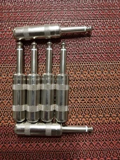 6 Switchcraft Jack Plug, 6,3mm, 2-polig, nickel Contact.