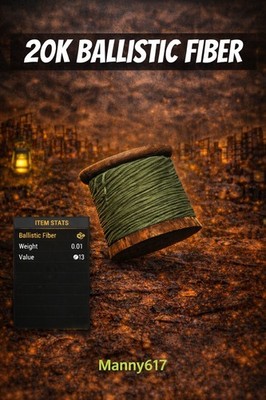 Fallout 76 PS4 / PS5 x20,000 BALLISTIC FIBER (20K) LIMITED TIME OFFER  