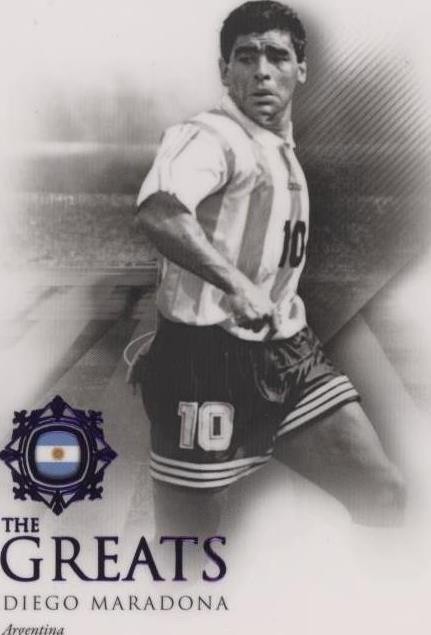 2022-23 Futera Unique World Football - Diego Maradona #111 for