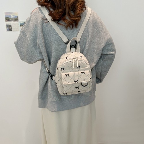 Mini Backpack Corduroy Storage Bag New Cosmetic Bag Women