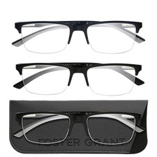 3-Pack Design Optics by Foster Grant - Reading Glasses 2.50 Power - NWT