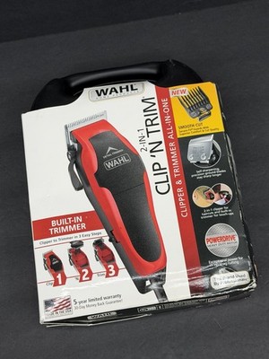 WAHL 2-In-1 Clip' n Trim Clipper & Trimmer All -In-One Kit #79900-1501 NEW