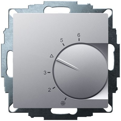 Eberle Controls UP-Raumregler 5-30C AC230V UTE 1031-Alu-55 Uhrenthermostate